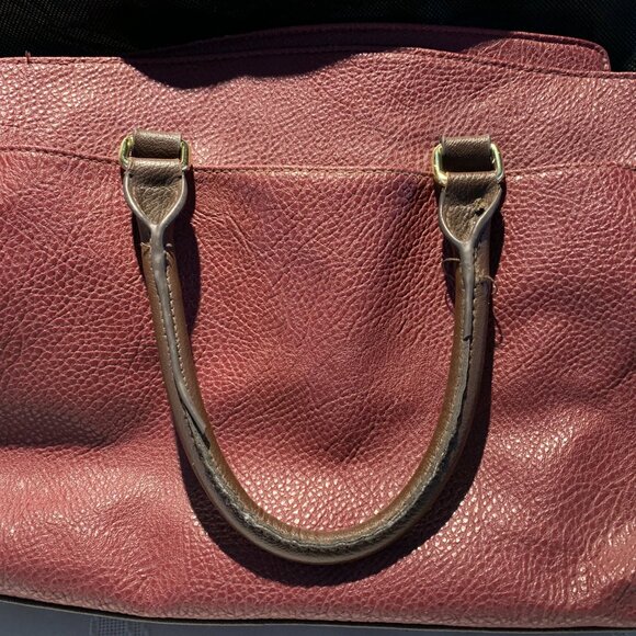 Burgundy Striped Purse - Picture 3 of 7